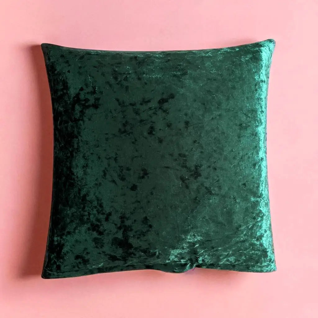 Housse de coussin luxury vert