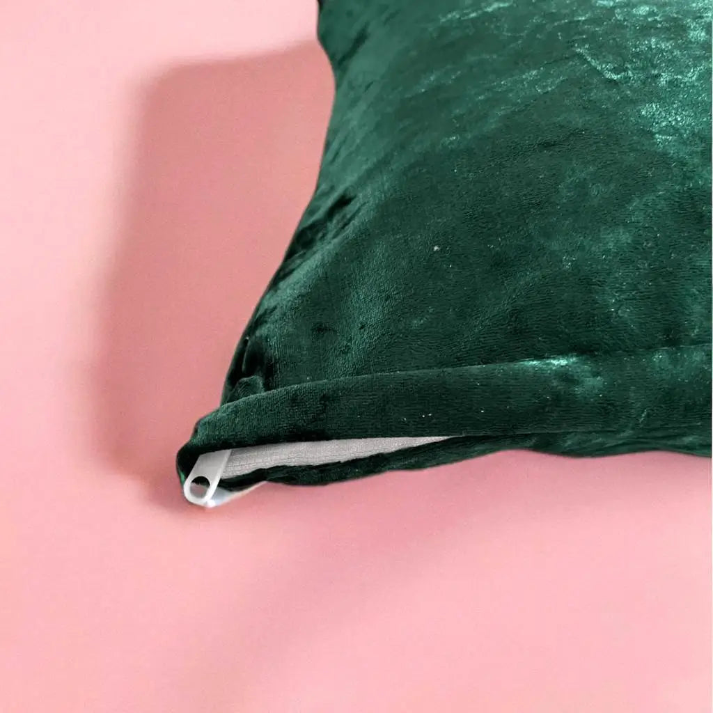 Housse de coussin luxury vert