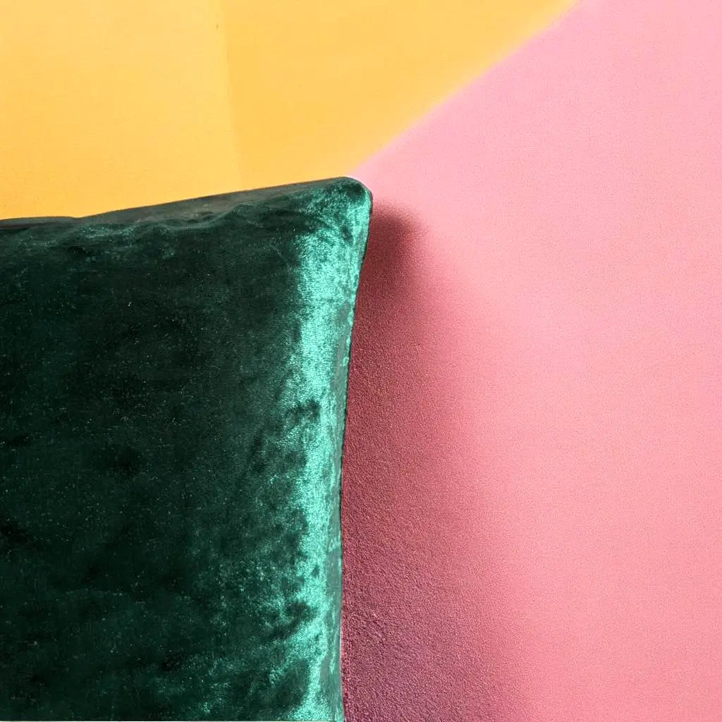 Housse de coussin luxury vert