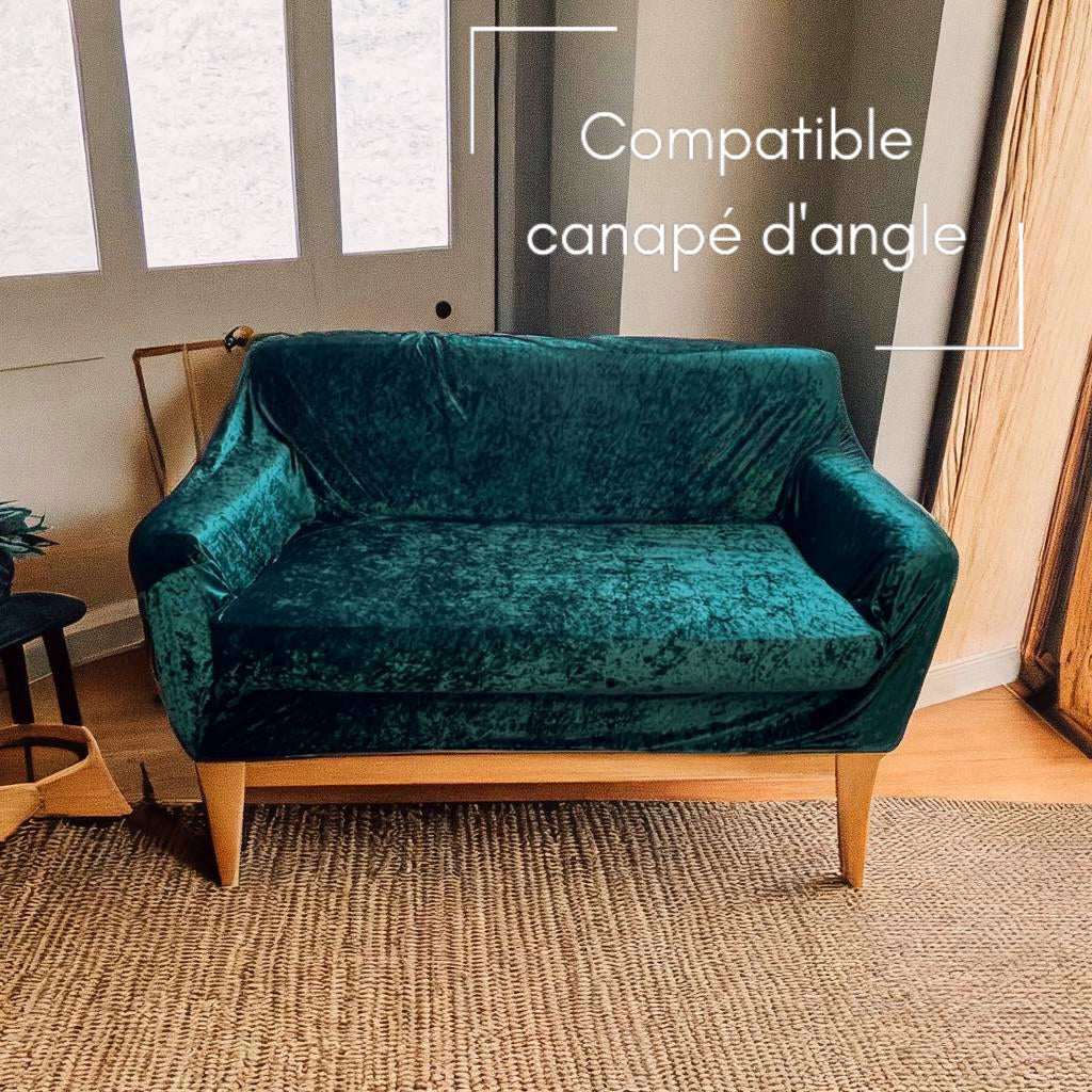 Housse de canapé Luxury vert