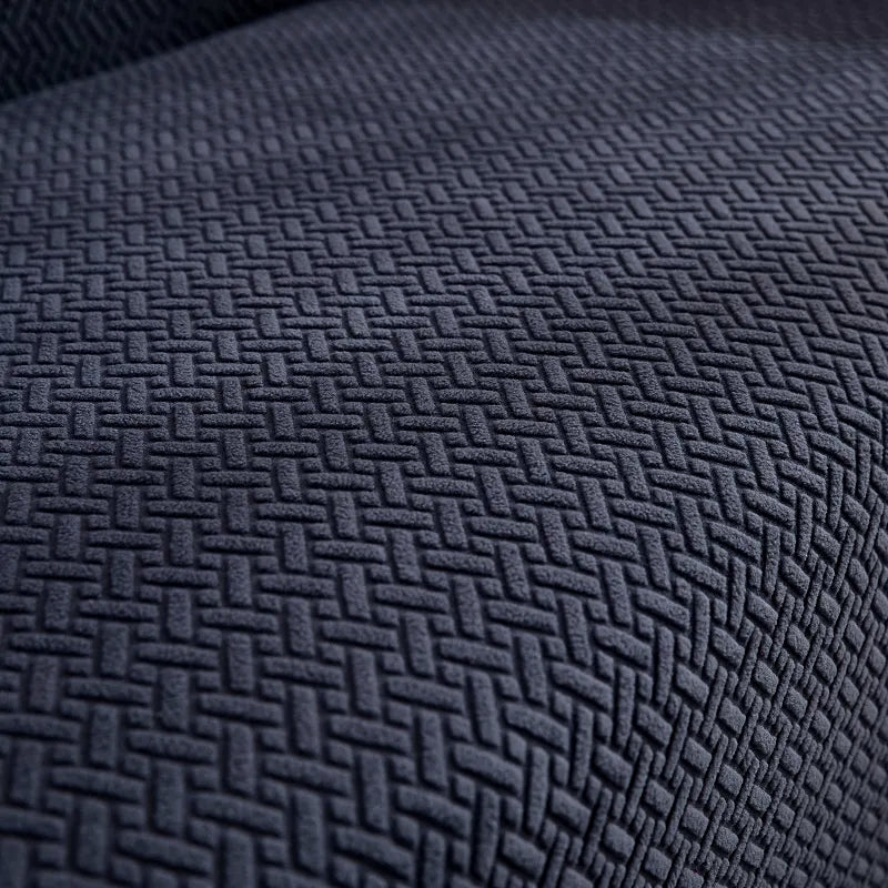 Housse de canapé Jacquard noir