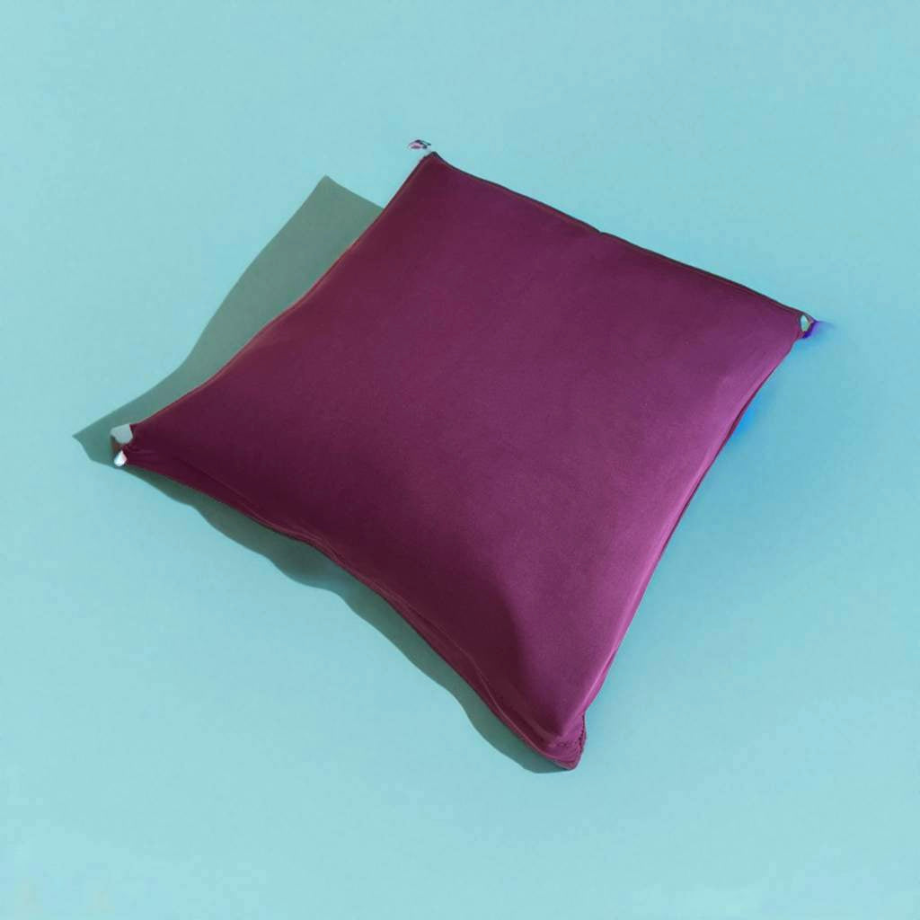 Housse de coussin violet