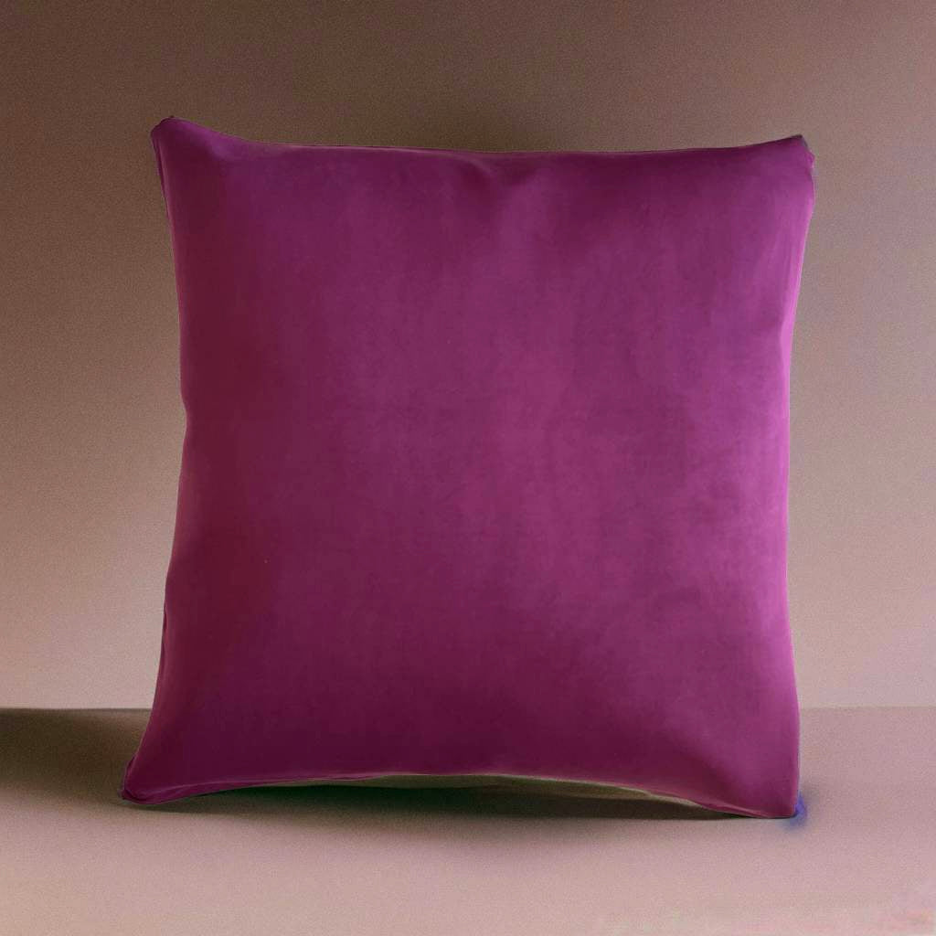 Housse de coussin violet