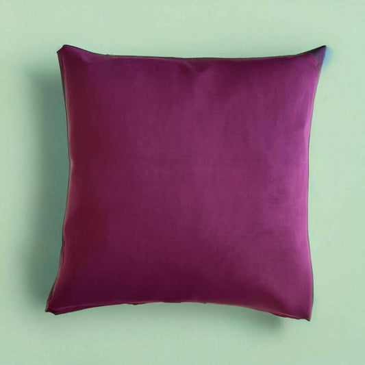 Housse de coussin violet