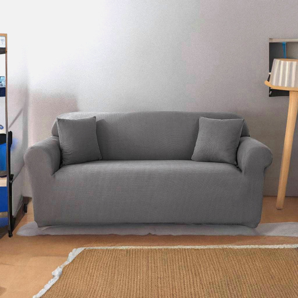Housse de canapé grise foncée