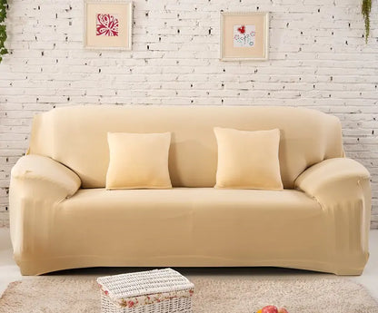 Housse de canapé beige
