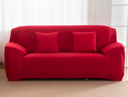 Housse de canapé rouge