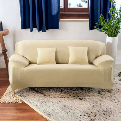 Housse de canapé beige claire