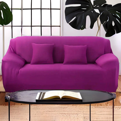 Housse de canapé violet