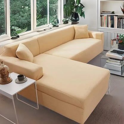 Housse de canapé beige